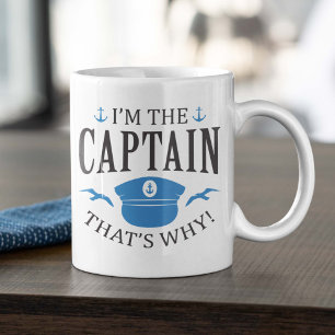 I’m The Captain Coffee Mug