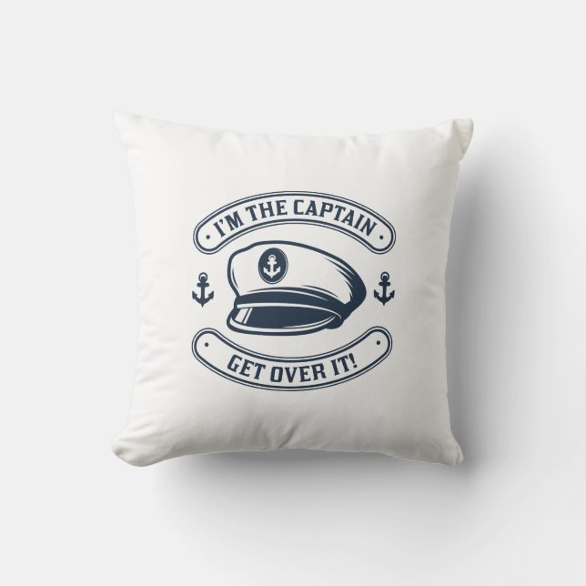 I’m The Captain Cushion (Front)