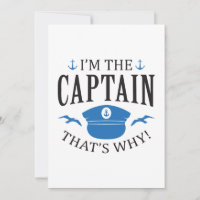 I’m The Captain