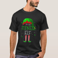 I m the Fitness Elf Family Matching Costume Christ