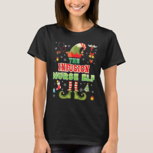 I M The Infusion Nurse Elf Christmas Suit Sweater