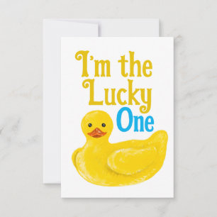 I’m the Lucky One Thank You Card