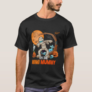 I m The Mimi Mummy Halloween Dabbing Mummy Funny F T-Shirt