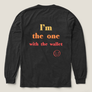 I’m the one, lettering in three colours Tri-Blend shirt
