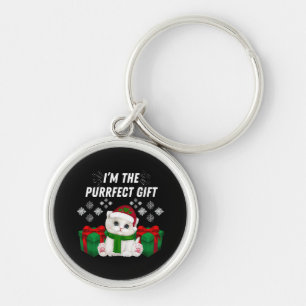 I m The Purrfect Gift Key Ring
