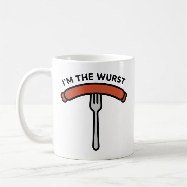 I’m The Wurst Coffee Mug (Left)
