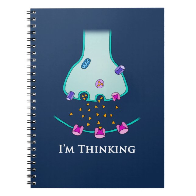 I’m Thinking Neuron Synapse Notebook (Front)