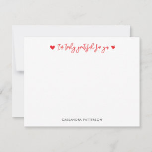 I’m Truly Grateful For You  Card