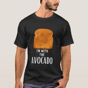 I m with the Avocado Toast Easy Halloween Matching T-Shirt
