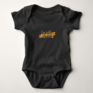I’m with the band baby bodysuit