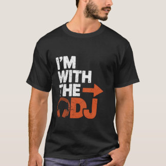 I m With The DJ Funny Matching Halloween Costume T-Shirt
