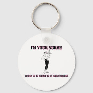 I’m Your Nurse-I Didn’t Go To School To Be Your Wa Key Ring