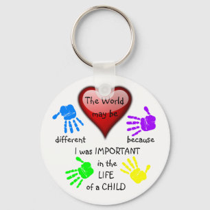 I Made A Difference ~ Keychain.1 Key Ring