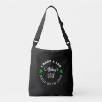 I made a law crossbody bag