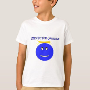 I Made My First Communion Blue T-Shirt