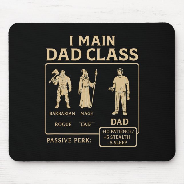I Main Dad Cl  Mouse Pad (Front)