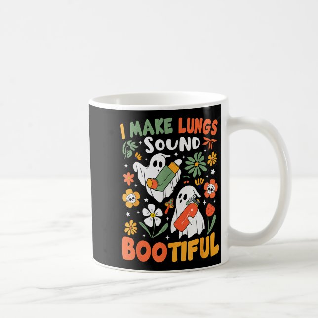 I Make Lungs Sound Bootiful Resratory Therast Hall Coffee Mug (Right)