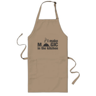 I Make Magic apron - choose style, colour