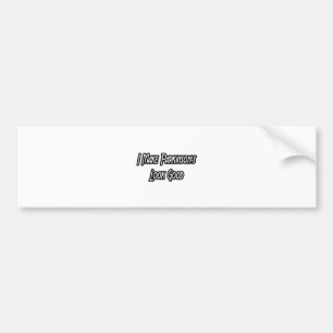 I Make Parkinson's Look Good Bumper Sticker