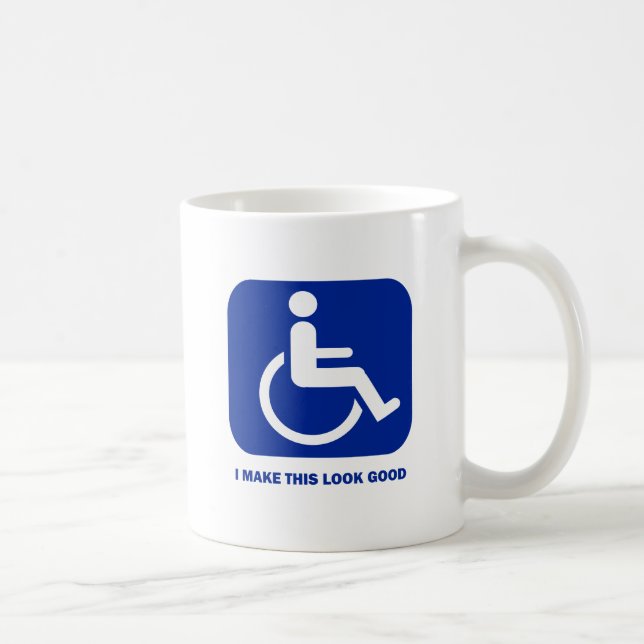 I make this look good coffee mug (Right)