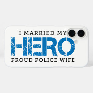 I Married My Hero - Police Wife iPhone 16 Plus Case