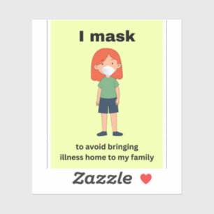 I mask to avoid bringing illness home to my...