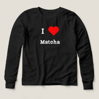 I ❤️ Matcha – Cute Matcha Lover Tee
