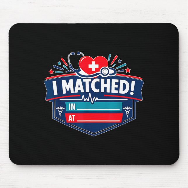 I Matched Mouse Pad (Front)