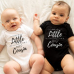I May Be Little But I'm Going to be a Big Cousin   Baby Bodysuit<br><div class="desc">This funny I May Be Little But I'm Going to be a Big Cousin design is a great gift for any baby boy or girl.</div>