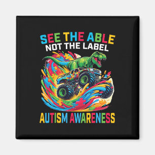 I May Be Non Verbyl Autism Mama Funny Autism Aware Magnet