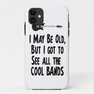I may be old, cool bands! Case-Mate iPhone case
