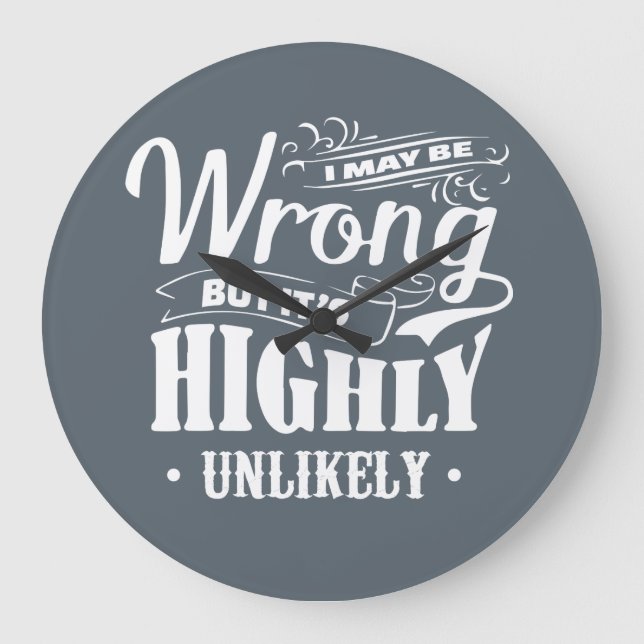 I may be wrong but it's highly unlikely wall clock (Front)