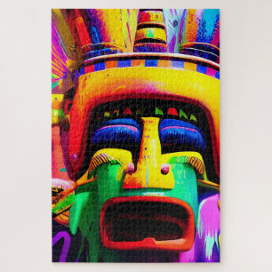 I Met the Witch-Doctor Ken Gauge Fantasy Jigsaw Puzzle