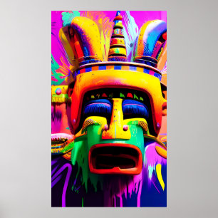 I Met the Witch-Doctor Ken Gauge Fantasy Poster