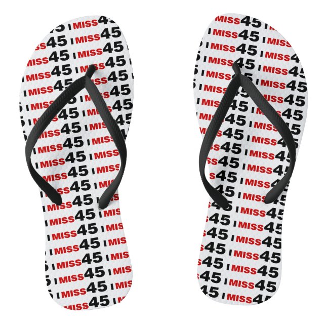 I Miss 45 Jandals (Footbed)