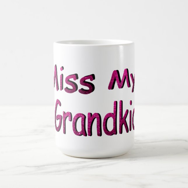 i miss my Grandkids Coffee Mug (Center)