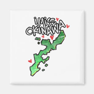 I Miss Okinawa Magnet