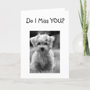 I MISS U SO MUCH ALL THE COLOR HAS LEFT MY LIFE CARD