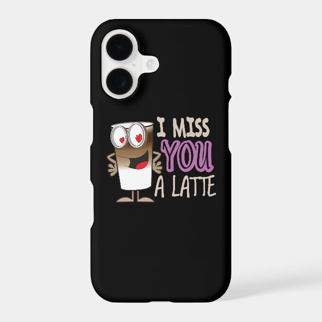 I Miss You a Latte Samsung Galaxy Case (Back)