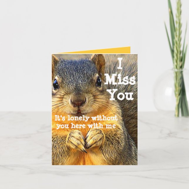 I Miss You_ Card (Front)