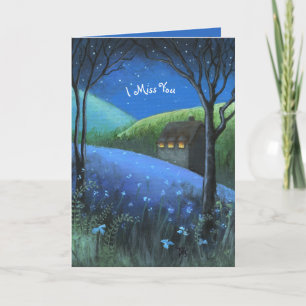 "I Miss You" card