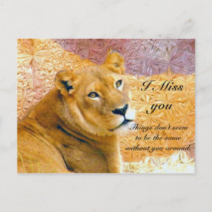 I Miss You_ Postcard