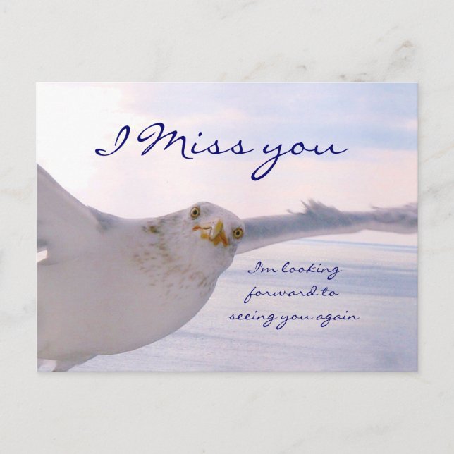 I Miss You_ Postcard (Front)