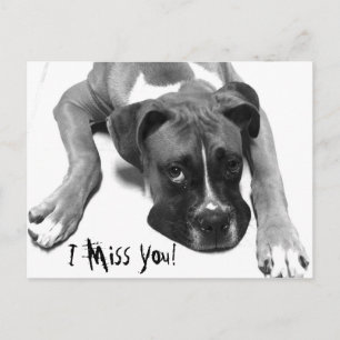 I Miss You! Postcard