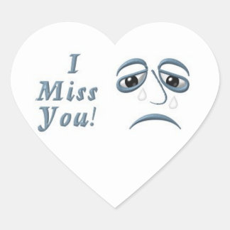 Missing You Custom Stickers, Missing You Stickers