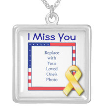 "I Miss You" Yellow Ribbon