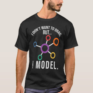 I Model Data Science Humour Coding T-Shirt