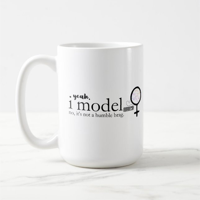 I Model Women In Tech Coffee Mug (Left)
