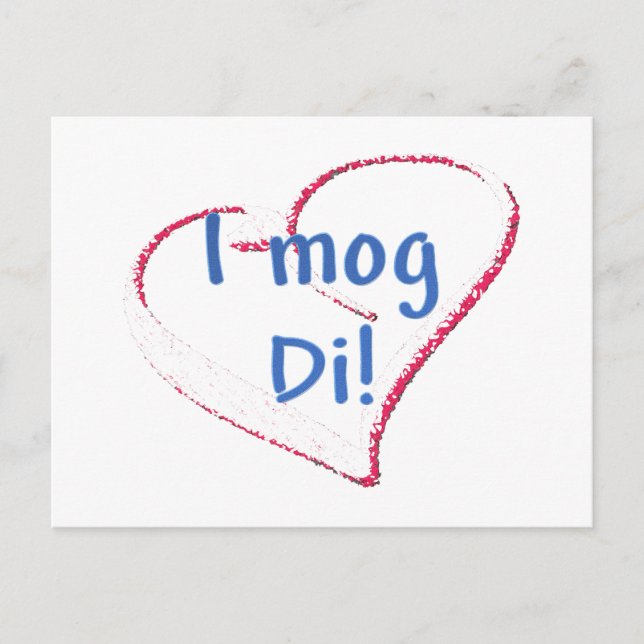 I mog Di Postcard (Front)