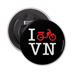 I Motorbike Vietnam Bottle Opener